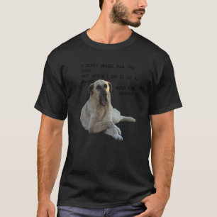 T-shirt Je n'aboie pas tout le temps Kangal avec un Expres