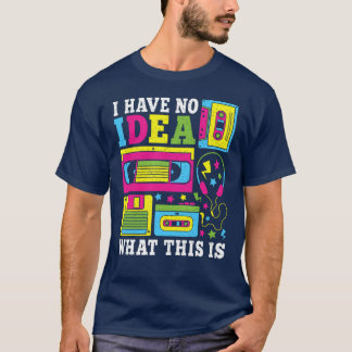 T-shirt Je n'ai aucune idée de ce que c'est tenue pour hom