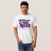T-shirt Je n'ai jamais connu un vrai héros jusqu'à ma (Devant entier)