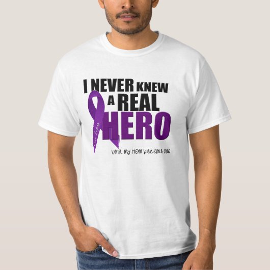 T-shirt Je n'ai jamais connu un vrai héros jusqu'à ma (Devant)