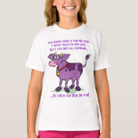 Je n'ai jamais vu une vache pourpre