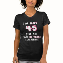 Je n'ai pas 45 ans, j'ai 18 ans avec 27 ans