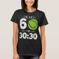 Je n'ai pas 60 ans vieux Funny Tennis 60e annivers
