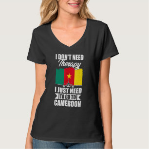 T-shirt Je n'ai pas besoin de thérapie, j'ai juste besoin