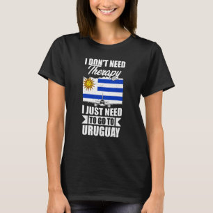 T-shirt Je n'ai pas besoin de thérapie, je dois juste alle