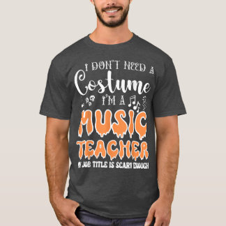 T-shirt Je n'ai pas besoin d'un costume Je suis un profess