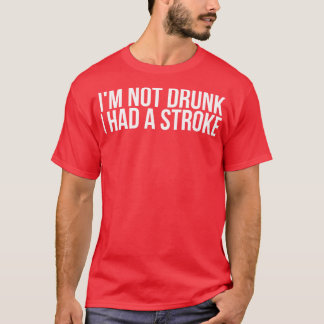 T-shirt Je N'Ai Pas Écru J'Ai Eu Un Accident.