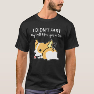 T-shirt Je N'Ai Pas Pâté Mon Beurre Vous A Baisé Corgi Chi