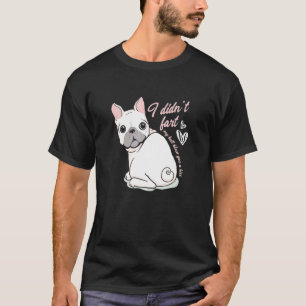T-shirt Je n'ai pas pété le propriétaire français de Chien