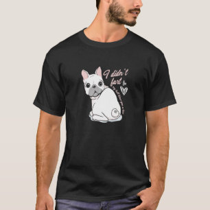 T-shirt Je n'ai pas pété le propriétaire français de Chien