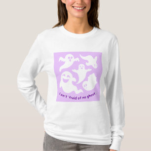 T-shirt Je n'ai pas peur de ne pas avoir de texte de chans