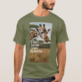 T-shirt Je n'aime pas me sortir le cou (Devant)
