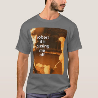 T-shirt Je n'aime pas ses amis Rock Marcushe Worm