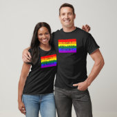 T-shirt Je n'arrive même pas à penser directement Gay prid (Unisexe)