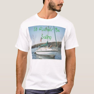 T-shirt Je naviguerais plutôt