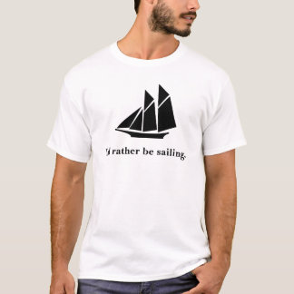 T-shirt Je naviguerais plutôt