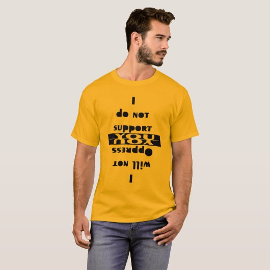 T-shirt Je ne... (Devant entier)