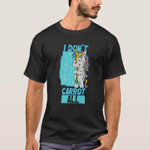 T-shirt Je ne carotte pas tout Vegan 1