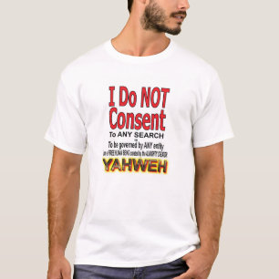 T-shirt Je ne consens pas