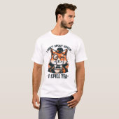 T-shirt Je ne crache pas les commérages (Devant entier)