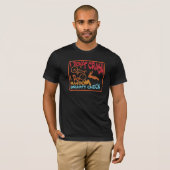 T-shirt Je ne crasse pas Je fais Random Gravity Checks Dir (Devant entier)