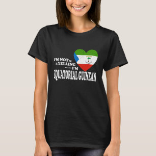 T-shirt Je ne crie pas Je suis hommes drapeau de la Guinée