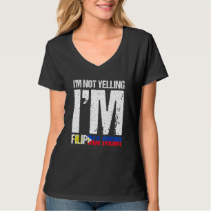 T-shirt Je Ne Dis Pas Je M'Ai Filipina Maman Philippin Dra