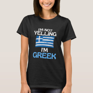 T-shirt Je Ne Dis Pas Que Je Suis Grec Drôle Grèce