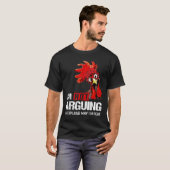 T-shirt Je ne discute pas, j'explique simplement pourquoi (Devant entier)