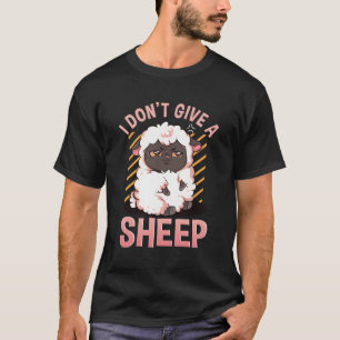 T-shirt Je Ne Donne Pas Un Mouton Drôle Grosse Nouvelle An