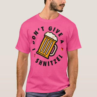 T-shirt Je ne donne pas un Schnitzel Oktoberfest fête de l