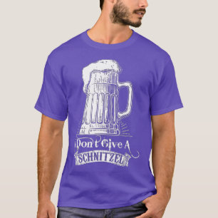 T-shirt Je ne donne pas une bière Schnitzel Oktoberfest Al