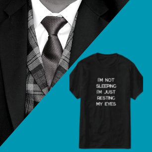 T-shirt Je ne dors pas Reposer mes yeux Drôle papa