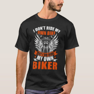 T-shirt Je ne fais pas de vélo mais je fais de vélo
