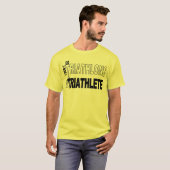 T-shirt Je ne fais pas des triathlons que je fais (Devant entier)