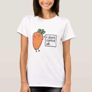 T-shirt Je ne fais pas la carotte
