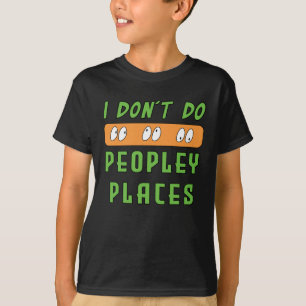 T-shirt Je ne fais pas Peopley Places