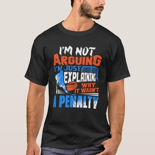 T-shirt Je ne fais pas valoir que je ne fais qu'expliquer (Devant)