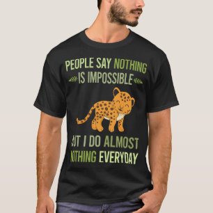 T-shirt Je ne fais rien Jaguar 17