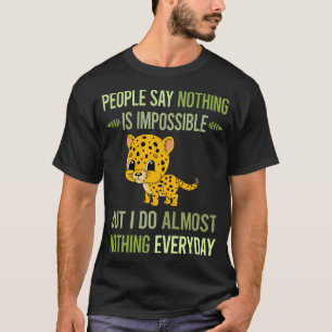T-shirt Je ne fais rien Jaguar 29