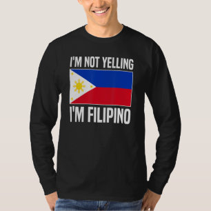 T-shirt Je ne hurle pas Je suis Philippine Philippine Phil