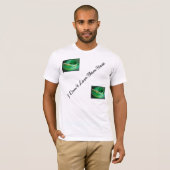 T-shirt Je ne les aime pas "tuyau " (Devant entier)