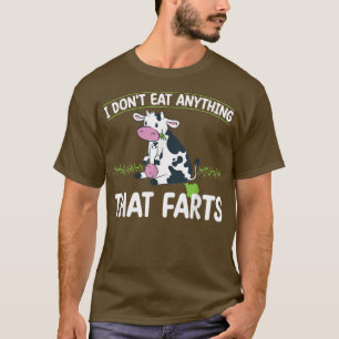 T-shirt Je ne mange rien qui pisse Vegan Vegetable Di