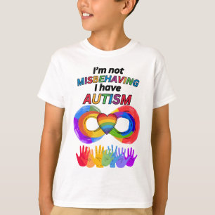 T-Shirt Je ne me comporte pas mal Autisme