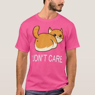 T-shirt Je ne me fiche pas de drôle Cat Butt