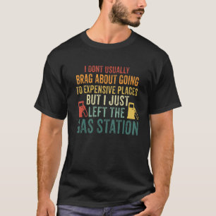 T-shirt Je ne me vante généralement pas d'aller dans des e