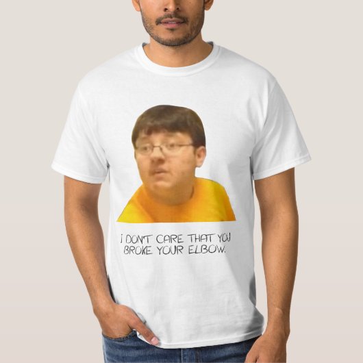 T-shirt Je ne m'inquiète pas que vous avez cassé votre (Devant)