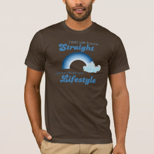 T-shirt JE NE M'INQUIÈTE PAS SI VOUS êtes DROITS