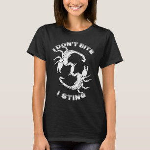 T-shirt Je ne mord pas, je pique - Scorpio Design