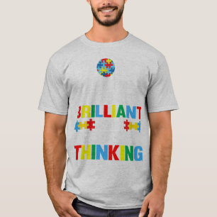 T-shirt Je ne parle pas beaucoup parce que je suis brillan